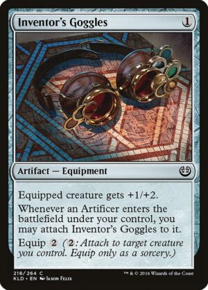 Inventor's Goggles<br /><span class="collector-number">Collector No. </span>