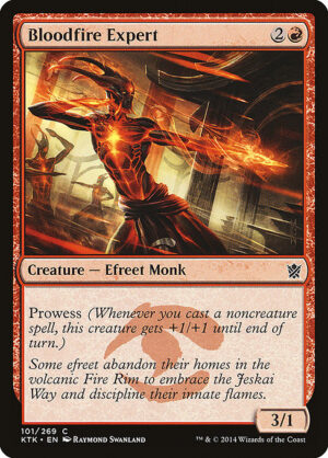 Bloodfire Expert - Foil<br /><span class="collector-number">Collector No. </span>