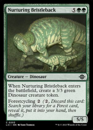 Nurturing Bristleback - Foil<br /><span class="collector-number">Collector No. </span>