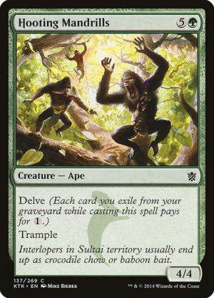 Hooting Mandrills - Foil<br /><span class="collector-number">Collector No. </span>
