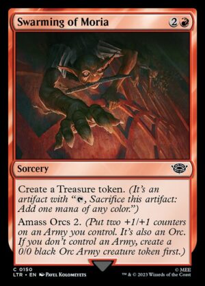 Swarming of Moria - Foil<br /><span class="collector-number">Collector No. </span>