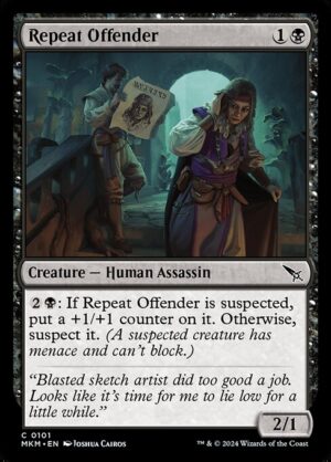 Repeat Offender<br /><span class="collector-number">Collector No. 101</span>