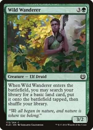 Wild Wanderer - Foil<br /><span class="collector-number">Collector No. </span>