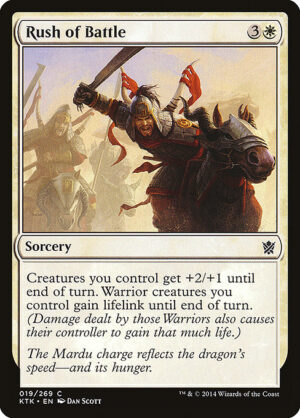 Rush of Battle<br /><span class="collector-number">Collector No. </span>