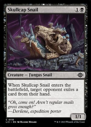 Skullcap Snail - Foil<br /><span class="collector-number">Collector No. </span>