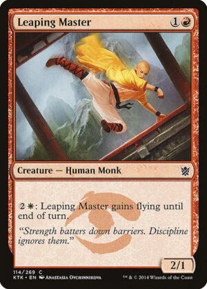 Leaping Master<br /><span class="collector-number">Collector No. </span>