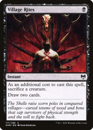 Village Rites - Foil<br /><span class="collector-number">Collector No. </span>