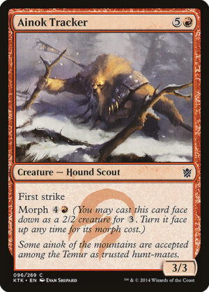 Ainok Tracker - Foil<br /><span class="collector-number">Collector No. </span>