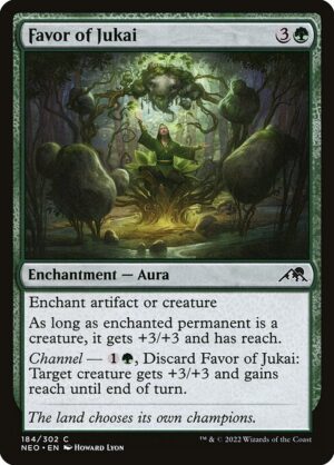 Favor of Jukai - Foil<br /><span class="collector-number">Collector No. </span>