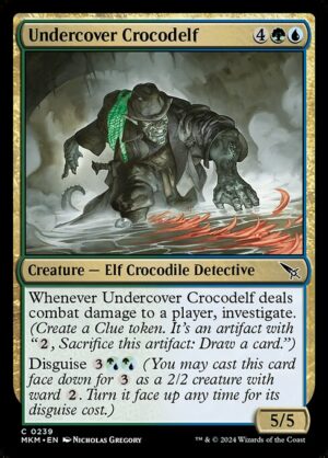 Undercover Crocodelf (b)<br /><span class="collector-number">Collector No. 239†</span>