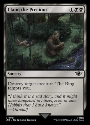 Claim the Precious - Foil<br /><span class="collector-number">Collector No. </span>