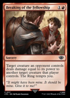 Breaking of the Fellowship - Foil<br /><span class="collector-number">Collector No. </span>