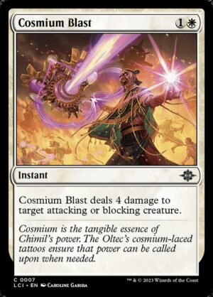 Cosmium Blast - Foil<br /><span class="collector-number">Collector No. </span>
