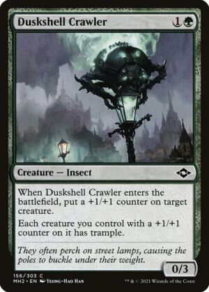 Duskshell Crawler - Foil<br /><span class="collector-number">Collector No. 156</span>