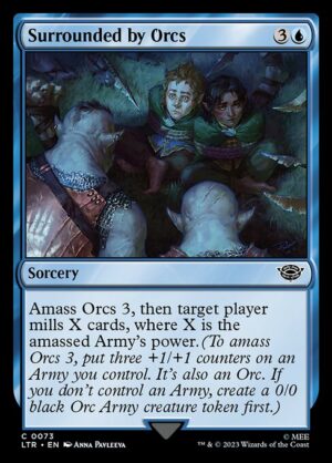 Surrounded by Orcs - Foil<br /><span class="collector-number">Collector No. </span>