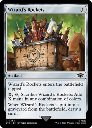 Wizard's Rockets - Foil<br /><span class="collector-number">Collector No. </span>