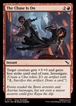 The Chase Is On<br /><span class="collector-number">Collector No. 116</span>