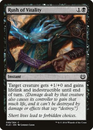Rush of Vitality - Foil<br /><span class="collector-number">Collector No. </span>
