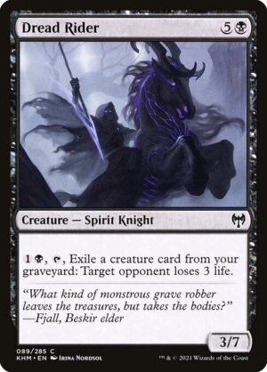 Dread Rider - Foil<br /><span class="collector-number">Collector No. </span>