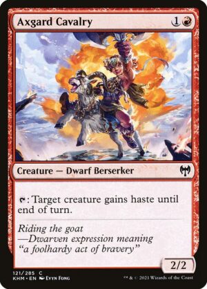 Axgard Cavalry - Foil<br /><span class="collector-number">Collector No. </span>