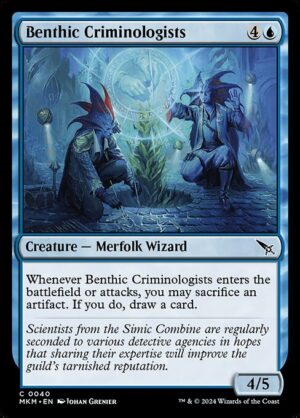 Benthic Criminologists<br /><span class="collector-number">Collector No. 40</span>