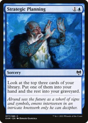 Strategic Planning - Foil<br /><span class="collector-number">Collector No. </span>