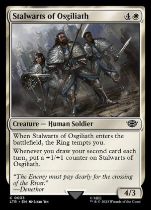 Stalwarts of Osgiliath - Foil<br /><span class="collector-number">Collector No. </span>