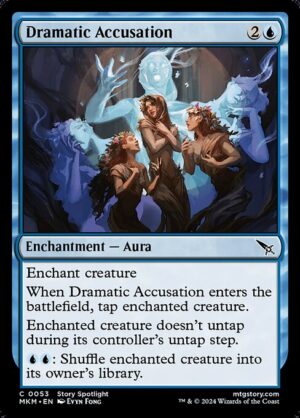 Dramatic Accusation<br /><span class="collector-number">Collector No. 53</span>