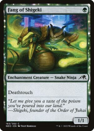 Fang of Shigeki - Foil<br /><span class="collector-number">Collector No. </span>