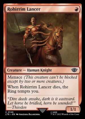 Rohirrim Lancer<br /><span class="collector-number">Collector No. </span>