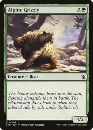 Alpine Grizzly<br /><span class="collector-number">Collector No. </span>