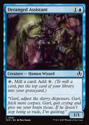 Deranged Assistant<br /><span class="collector-number">Collector No. </span>
