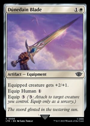Dúnedain Blade - Foil<br /><span class="collector-number">Collector No. </span>