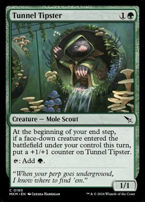 Tunnel Tipster<br /><span class="collector-number">Collector No. 180</span>