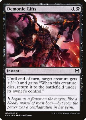 Demonic Gifts - Foil<br /><span class="collector-number">Collector No. </span>