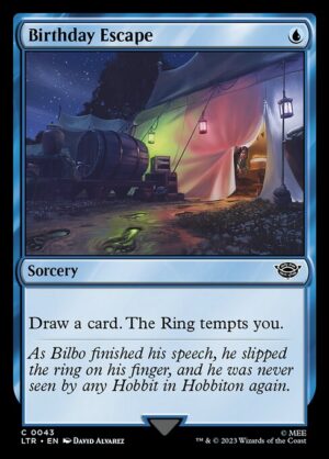 Birthday Escape<br /><span class="collector-number">Collector No. </span>