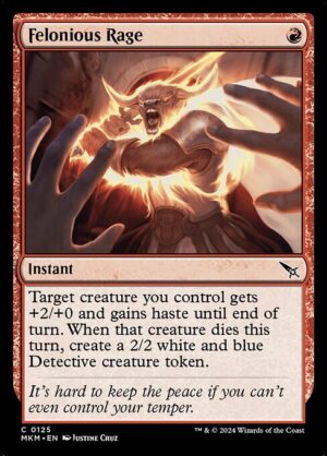 Felonious Rage<br /><span class="collector-number">Collector No. 125</span>