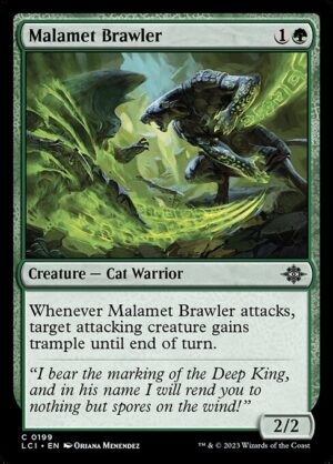 Malamet Brawler - Foil<br /><span class="collector-number">Collector No. </span>