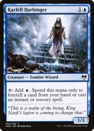 Karfell Harbinger - Foil<br /><span class="collector-number">Collector No. </span>