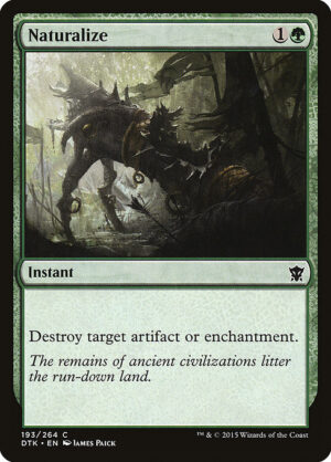 Naturalize<br /><span class="collector-number">Collector No. </span>