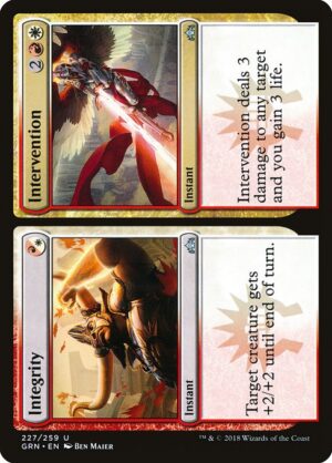Integrity // Intervention<br /><span class="collector-number">Collector No. </span>