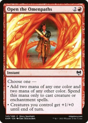 Open the Omenpaths - Foil<br /><span class="collector-number">Collector No. </span>