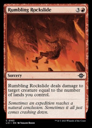 Rumbling Rockslide - Foil<br /><span class="collector-number">Collector No. </span>