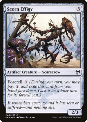 Scorn Effigy - Foil<br /><span class="collector-number">Collector No. </span>