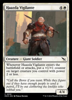 Haazda Vigilante<br /><span class="collector-number">Collector No. 18</span>