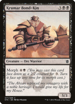 Krumar Bond-Kin<br /><span class="collector-number">Collector No. </span>