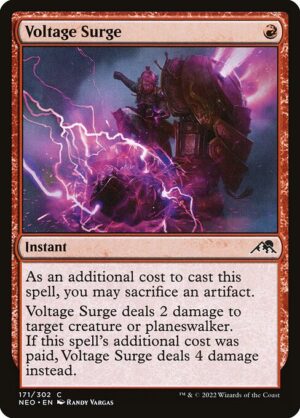 Voltage Surge - Foil<br /><span class="collector-number">Collector No. </span>