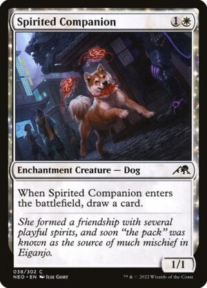 Spirited Companion - Foil<br /><span class="collector-number">Collector No. </span>
