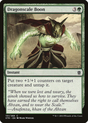 Dragonscale Boon<br /><span class="collector-number">Collector No. </span>