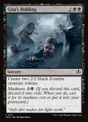 Gisa's Bidding<br /><span class="collector-number">Collector No. </span>